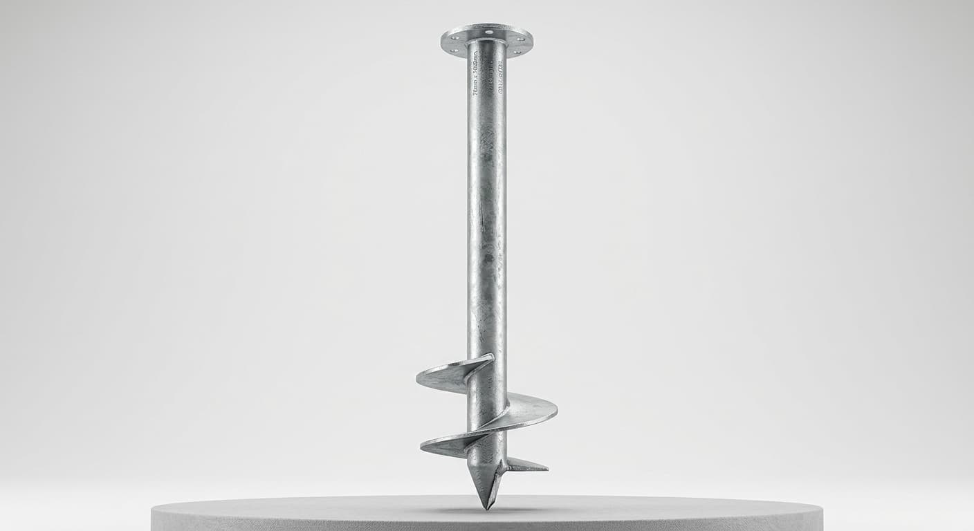 Pilon înșurubat galvanizat (șurub de pământ) Inovat Pillars